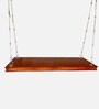 M-12 Solid Wood Swing in Brown Colour