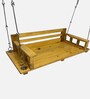 M-2 Solid Wood Swing in Natural Colour