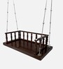 M-3 Solid Wood Swing in Brown Colour