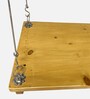 M-4 Solid Wood Swing in Natural Colour