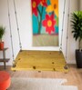 M-4 Solid Wood Swing in Natural Colour