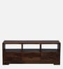 M laga Sheesham Wood TV Console In Scratch Resistant Provincial Teak Finish  For TVs Up To 65"