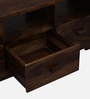 M laga Sheesham Wood TV Console In Scratch Resistant Provincial Teak Finish  For TVs Up To 65"