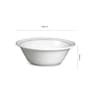 Platinum Rim Salad Bowl
