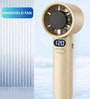 M11 Portable Handheld Fan, 199 Speed Settings, 1200mAh Battery, LED Display