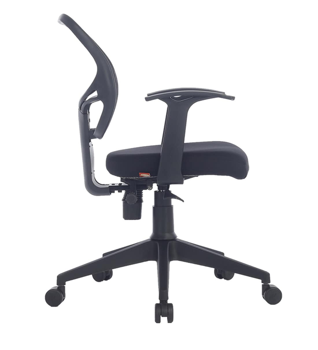 Buy Magic Mid Back Ergonomic Chair in Black Colour by Durian Online