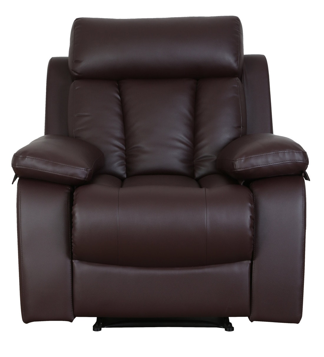 Buy Magna 1 Seater Recliner in Dark Brown Colour by Recliners India