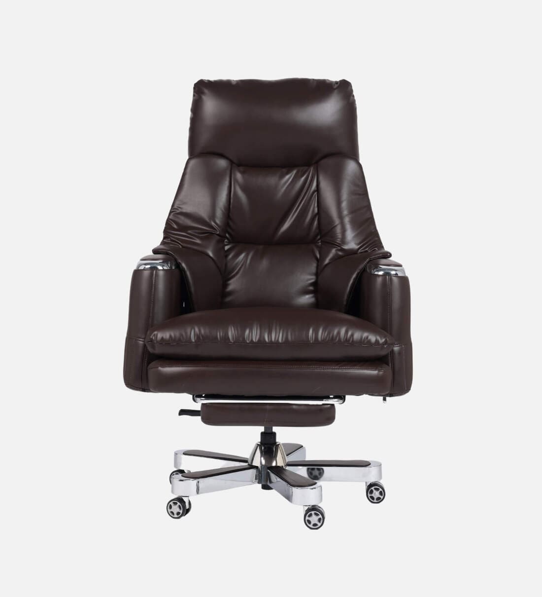 Buy Magnus High Back Director Chair in Brown colour with Knee Tilt