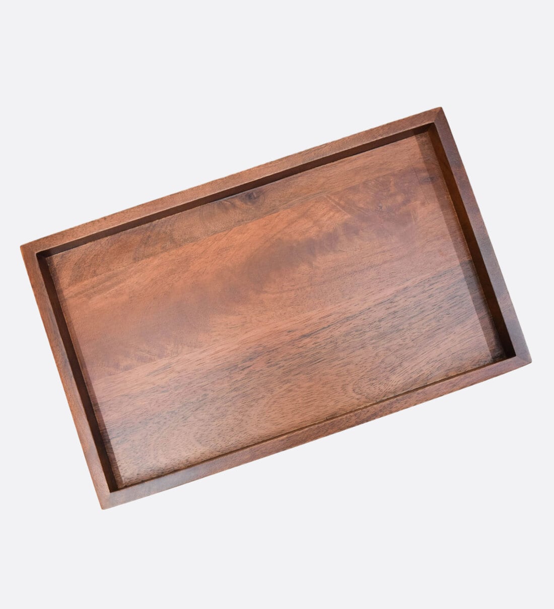 Buy Mahogany Wooden Serving Tray By Brick Brown Online Serving Trays