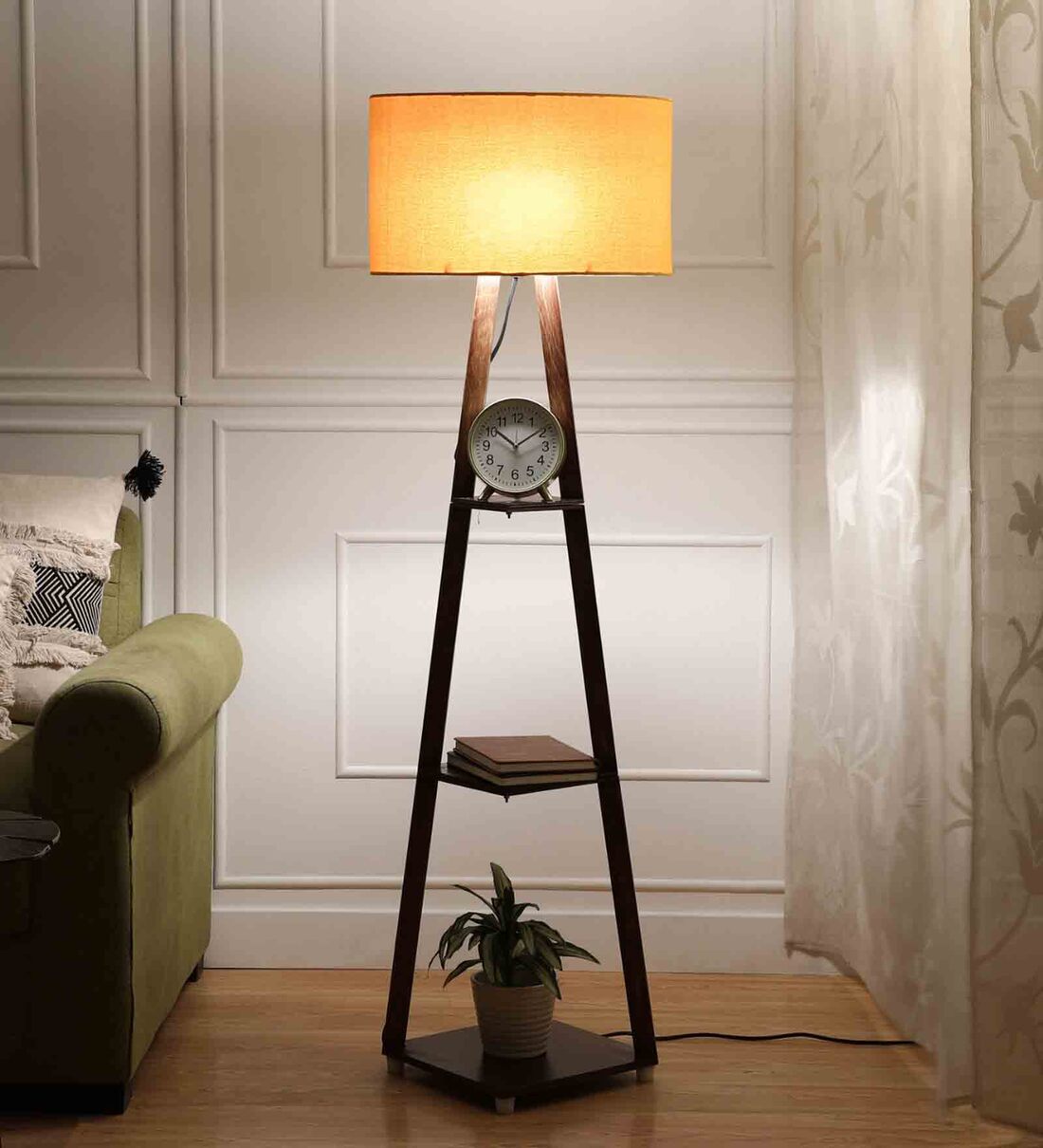 shelf lamp shade