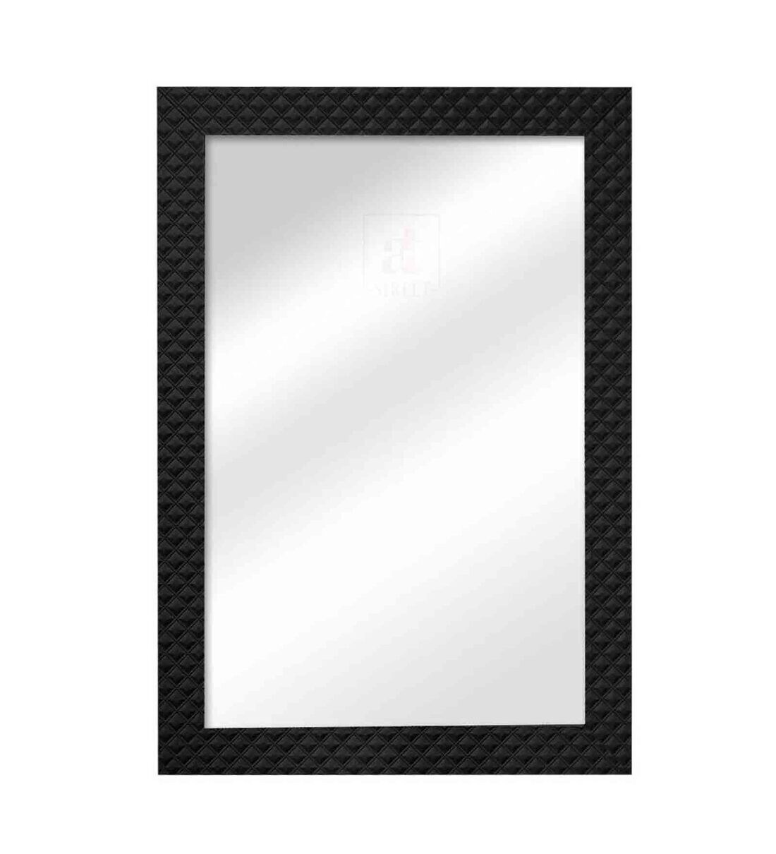 Buy Marble Wall Mirror in Black Colour Online Wall Mirrors Wall