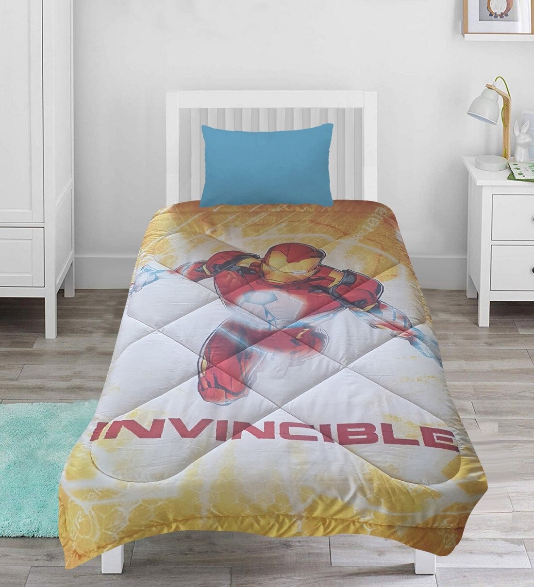 marvel cot bed bedding