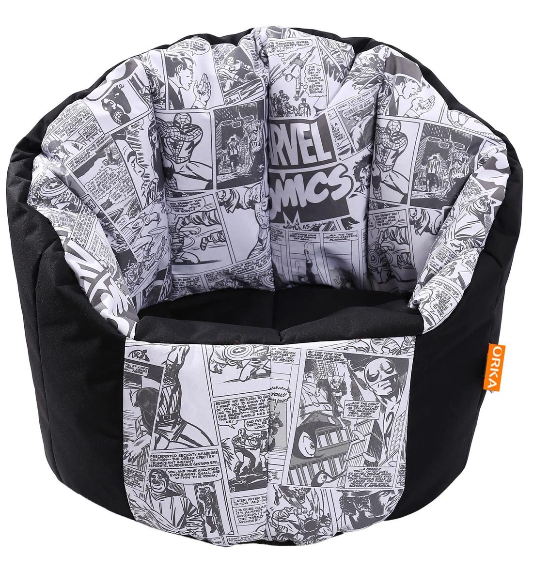 Buy Marvel XXXL Kids Bean Bag with Beans in Multicolour by Orka(With