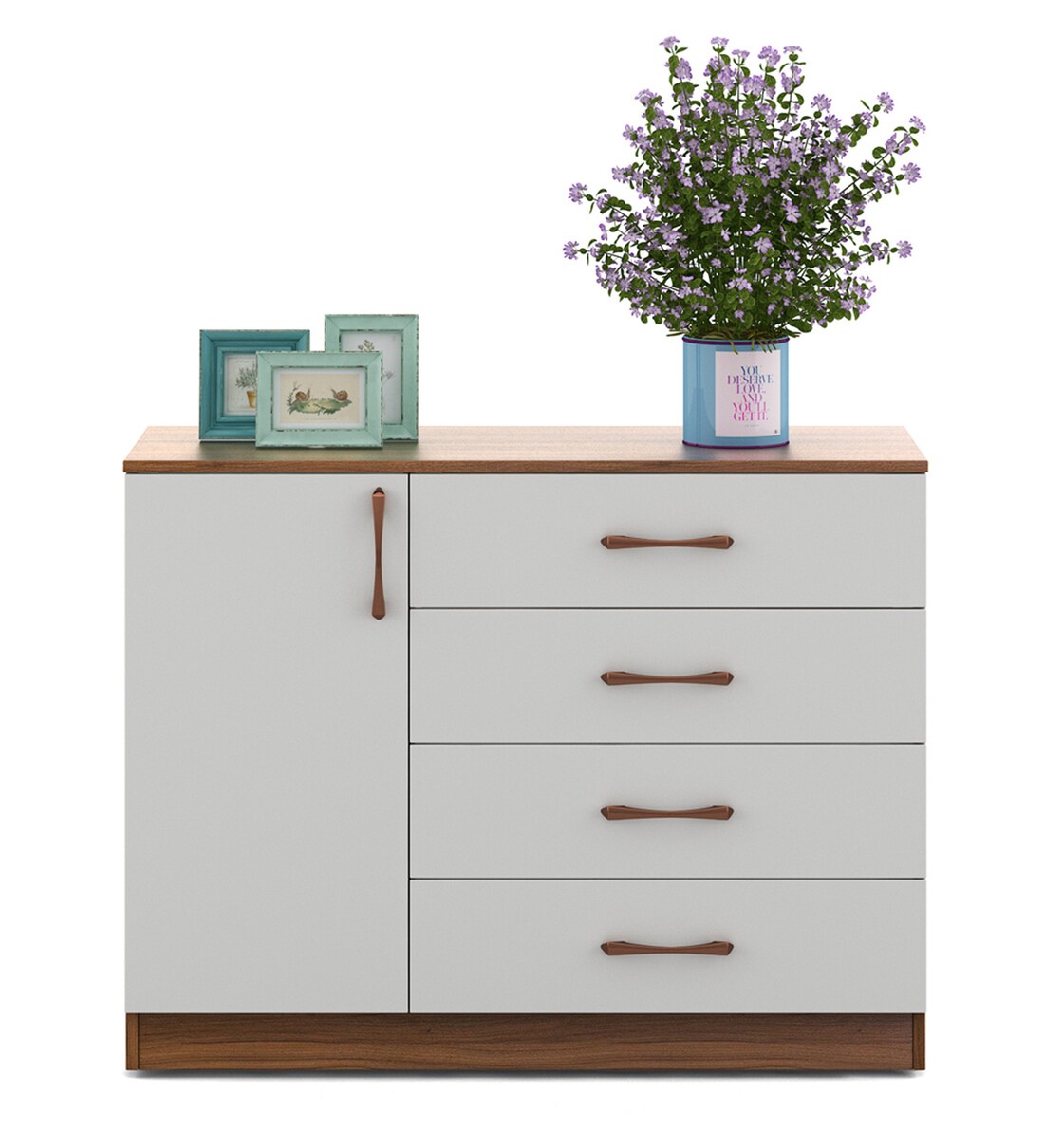 Buy Marvin Sideboard in Exotic Teak Finish Online Modern and