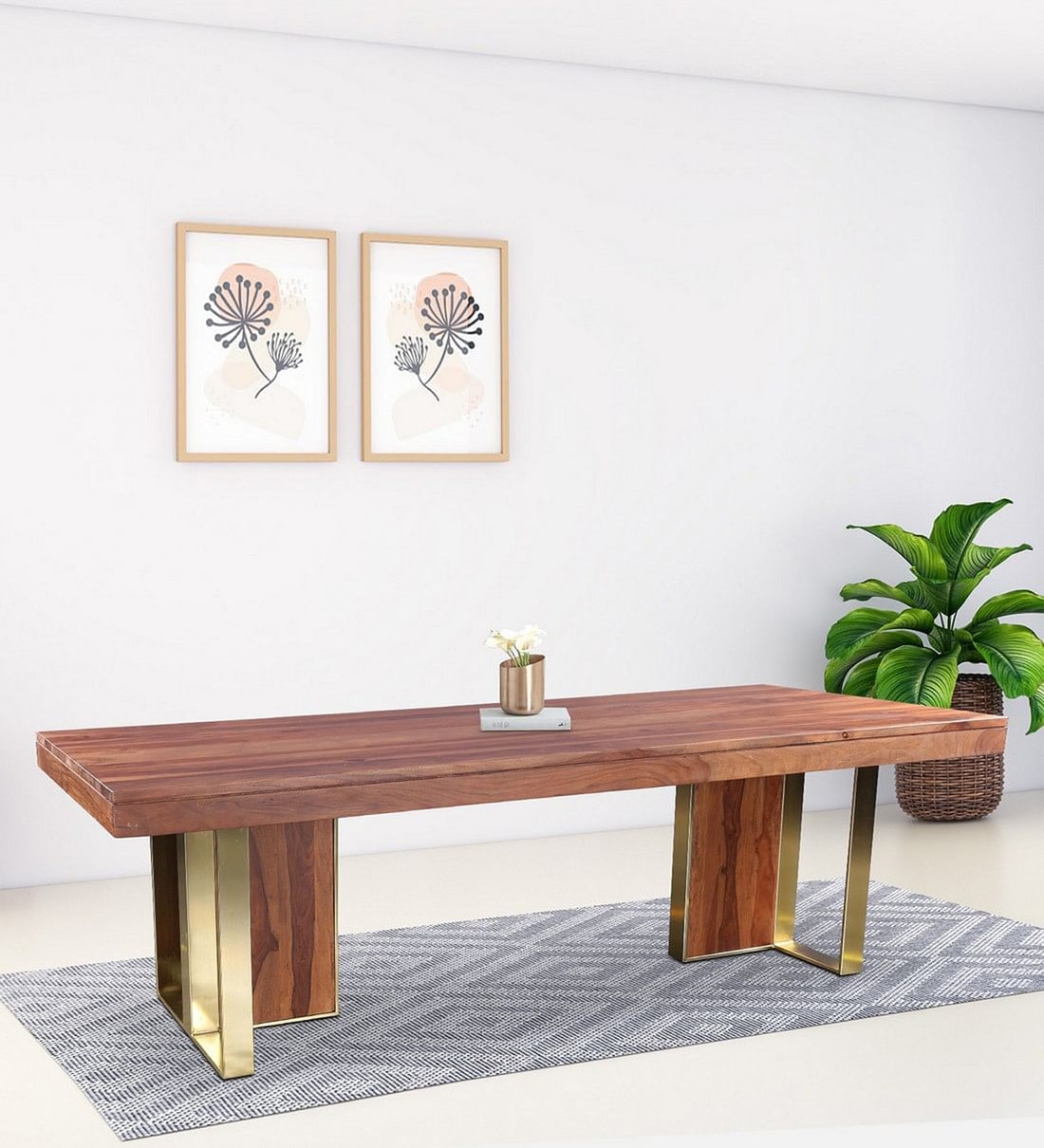 Pepperfry dining table 8 shop seater