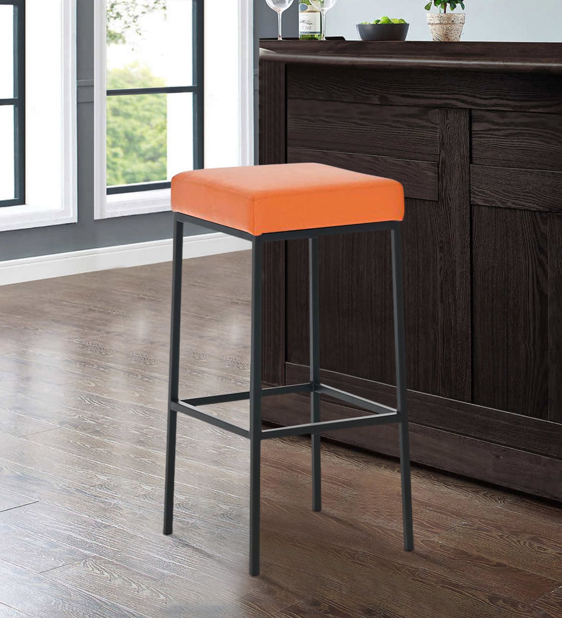 Buy Attic Bar Stool In Orange Colour By Furncasa Online Contemporary   Masai Bar Stool In Orange Colour By Furncasa Masai Bar Stool In Orange Colour By Furncasa Tygq3i 