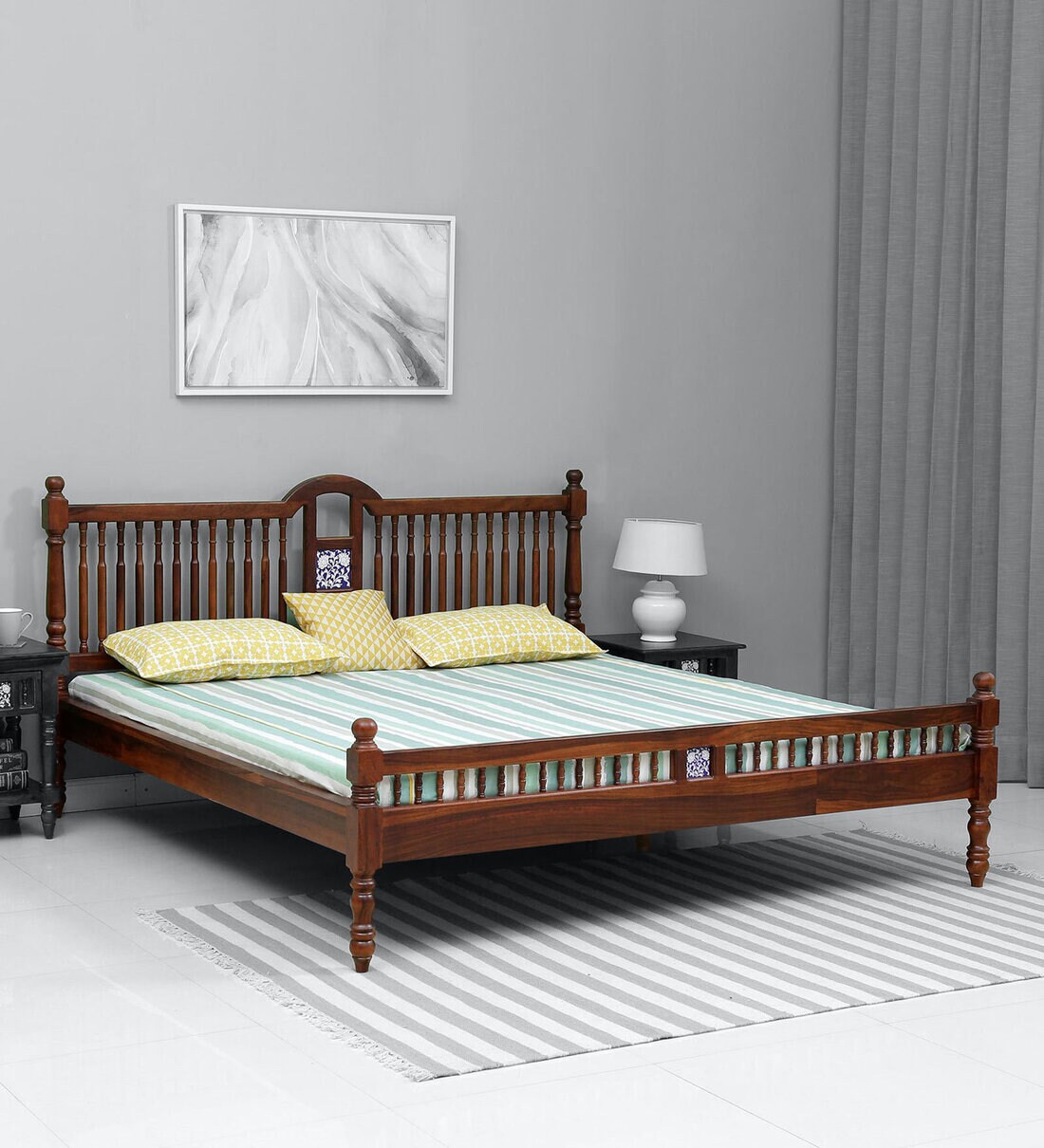 pepperfry cots king size