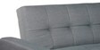 Maceio Sofa Cum Bed in Grey Colour