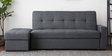 Maceio Sofa Cum Bed in Grey Colour