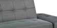 Maceio Sofa Cum Bed in Grey Colour