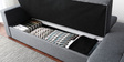 Maceio Sofa Cum Bed in Grey Colour