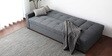 Maceio Sofa Cum Bed in Grey Colour