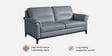 Madison 2.0 Leatherette 3 Seater Sofa In Ivory Tusk PU Colour