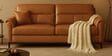 Madison 2.0 Leatherette 3 Seater Sofa In Tan PU Colour