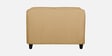 Madison Fabric 2 Seater Sofa In Light Sand Colour