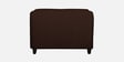 Madison Fabric 2 Seater Sofa In Mahogany Colour