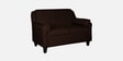 Madison Fabric 2 Seater Sofa In Mahogany Colour
