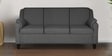 Madison Fabric 3 Seater Sofa in Grey Colour