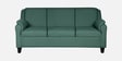 Madison Fabric 3 Seater Sofa In Imperial Green Colour