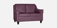 Madison Leatherette 2 Seater Sofa In Sunset Purple Colour