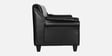 Madison Leatherette 3 Seater Sofa in Black Colour