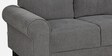 Madrid Fabric 2 Seater Sofa In Dark Grey Colour
