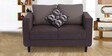 Madried 2 Seater Sofa With Cushions In Brown Colour