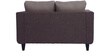 Madried 2 Seater Sofa With Cushions In Brown Colour