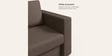 Magnate Fabric 2 Seater Sofa in Brown Colour