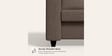 Magnate Fabric 2 Seater Sofa in Brown Colour