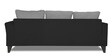 Magneto Fabric RHS Sectional Sofa in Grey & Black Colour