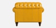 Sunburst Leatherette 3+1+1 Sofa In Mustard colour