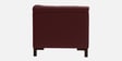 Majesta Leather 2 Seater Sofa In Cherry Colour