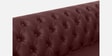 Majesta Leather 3 Seater Sofa In Burgundy Colour