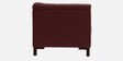 Majesta Leather 3 Seater Sofa In Burgundy Colour