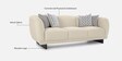 Malaga Velvet 3 Seater Sofa in Light Grey Colour Malaga Velvet 3 Seater Sofa in Light Grey Colour