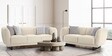 Malaga Velvet 3 Seater Sofa in Light Grey Colour Malaga Velvet 3 Seater Sofa in Light Grey Colour