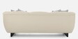 Malaga Velvet 3 Seater Sofa in Light Grey Colour Malaga Velvet 3 Seater Sofa in Light Grey Colour