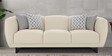 Malaga Velvet 3 Seater Sofa in Light Grey Colour Malaga Velvet 3 Seater Sofa in Light Grey Colour
