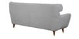 Malena Fabric 3 Seater Sofa In Ash Grey Colour